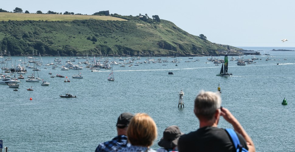 SailGP in Plymouth Sound during 2021